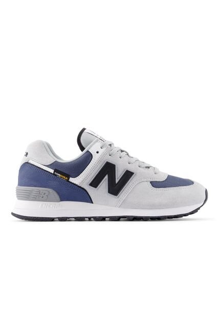 Tenis New Balance 574 Hombre-Gris/Azul