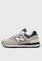 Tenis Lifestyle Gris-Negro-Blanco New Balance 574 de New Balance