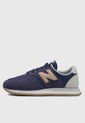 Tenis Lifestyle Azul Índigo-Caqui-Blanco New Balance 420 de New Balance