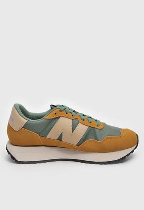 Tenis Lifestyle Verde-Ocre-Beige New Balance 237