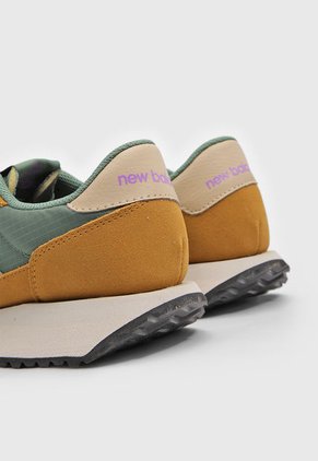 Tenis Lifestyle Verde-Ocre-Beige New Balance 237