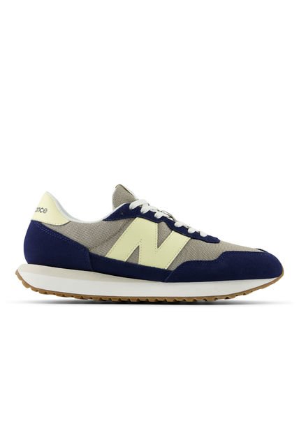 Tenis New Balance 237 Hombre-Gris/Azul