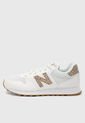 Tenis Lifestyle Blanco-Café New Balance 500 de New Balance
