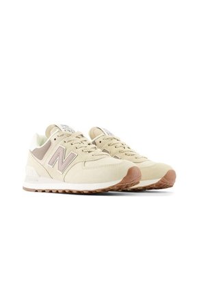 Tenis Zapatillas New Balance Para Mujer 574 Beige Original