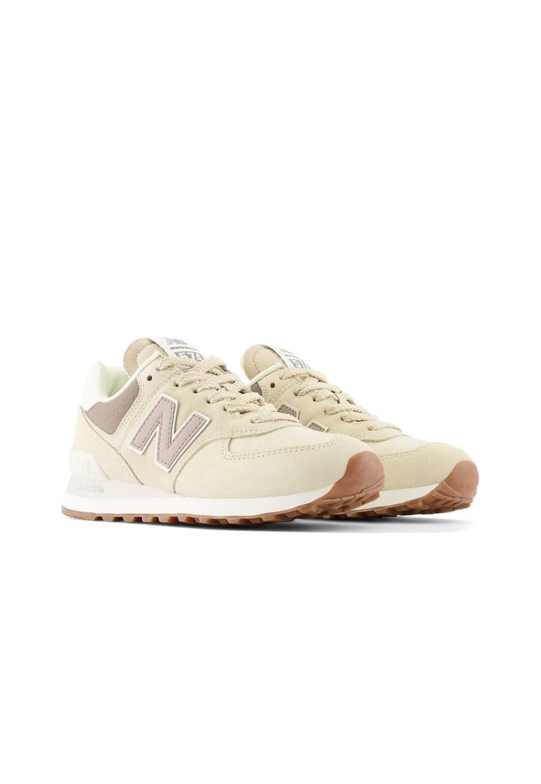 Tenis Zapatillas New Balance Para Mujer 574 Beige Original Compra Ahora Dafiti Colombia