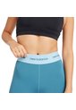 Pantaloneta New Balance Original Sleek High Rise5 Azul Mujer de New Balance