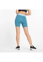 Pantaloneta New Balance Original Sleek High Rise5 Azul Mujer de New Balance