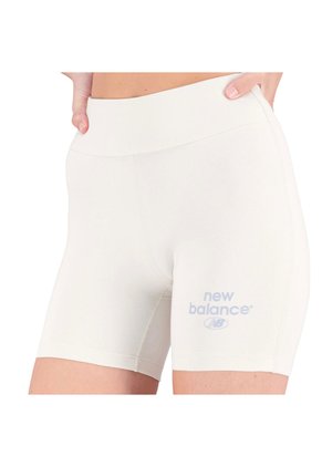 Pantaloneta New Balance Original Essential Blanco Para Mujer