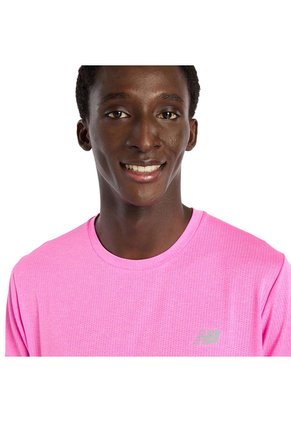 Camisa Deportiva New Balance Originals Athletics Rosa Hombre