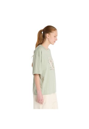 Camisa Deportiva New Balance Original FlowerShoe Verde Mujer