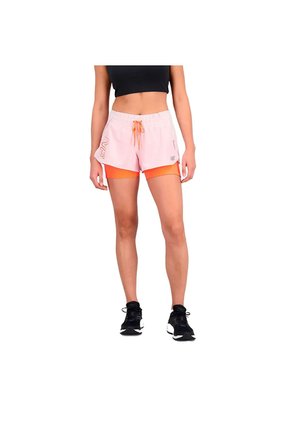 Pantalonetas New Balance Original Impact Run Rosa Para Mujer
