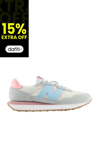 Tenis New Balance 237 Mujer-Gris New Balance