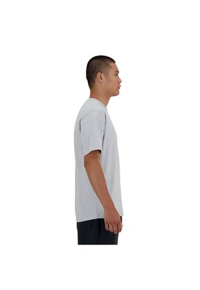 Camisa Deportiva New Balance Original Essentials Gris Hombre