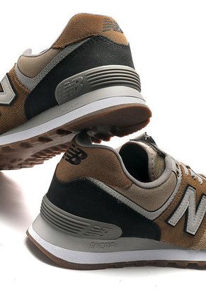 Tenis Lifestyle Café-Negro New Balance Classics Traditionnels 574