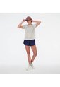 Camisa Deportiva New Balance Originales Athletics Gris Mujer de New Balance