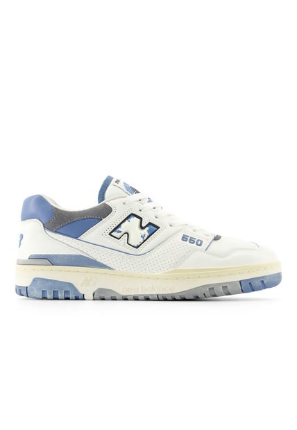 Tenis Deportivos New Balance BB550VTE Original Blanco Hombre