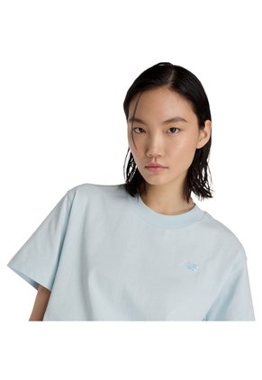 Camisa Deportiva New Balance Originales Athletics Azul Mujer