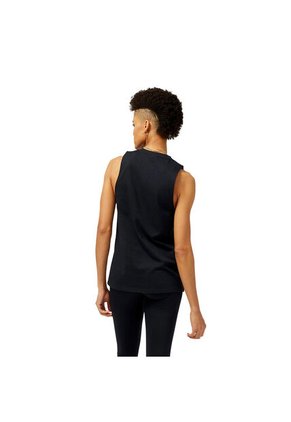 Camisa Deportiva New Balance Original Relentless Negro Mujer