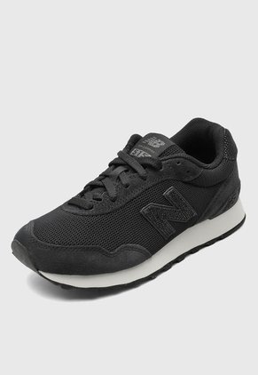 Tenis Lifestyle Negro-Blanco New Balance 515