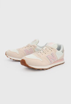 Tenis Lifestyle Rosa-Marfl-Marrón New Balance 500