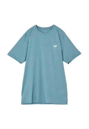 Camisa Deportiva New Balance Original Essentials Azul Hombre