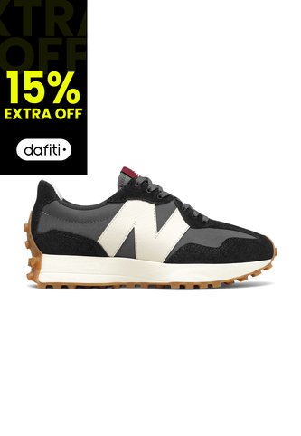Tenis Deportivos New Balance Originales 327 Negro Para Mujer New Balance