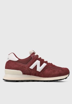 Tenis new balance 574 Borgoña