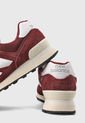 Tenis new balance 574 Borgoña de New Balance