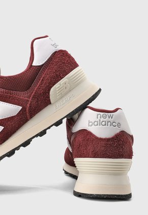 Tenis new balance 574 Borgoña