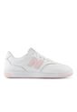 Tenis New Balance Bb80 Mujer-Blanco/Rosa de New Balance