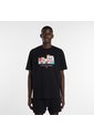 Camisa Deportiva NewBalance Original GraphBoxes Negro Hombre de New Balance