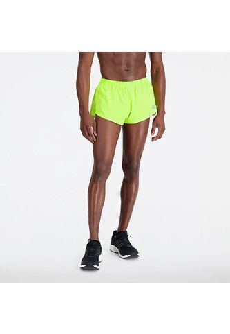 Pantaloneta New Balance Accelerate 3 Split Verde Para Hombre New Balance