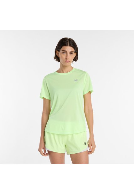Camisa Deportiva New Balance Originals Athletics Verde Mujer