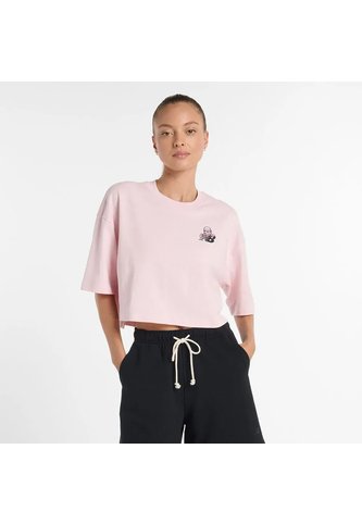 Camisa Deportiva New Balance Originals X Face Oka Rosa Mujer New Balance