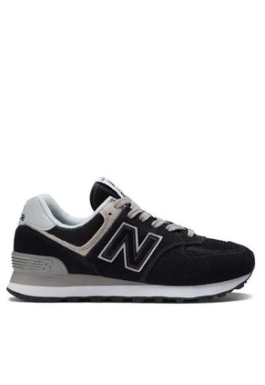 Tenis New Balance 574 Mujer-Negro/Gris