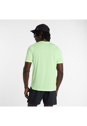 Camisa Deportiva New Balance RC Essentials Verde Para Hombre