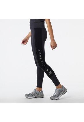 Pantalón Leggings New Balance Originals Athletics Gris Mujer