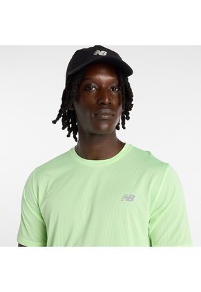 Camisa Deportiva New Balance RC Essentials Verde Para Hombre