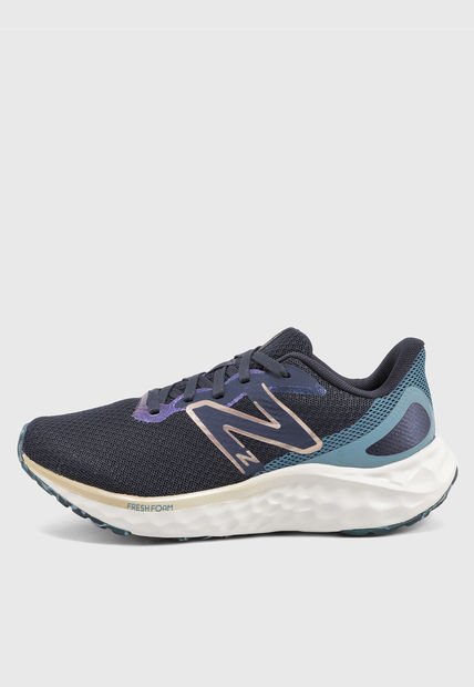Tenis Running Azul-Lila-Dorado New Balance  Fresh Foam Arishi v4