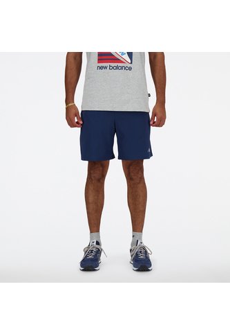 Pantaloneta New Balance Original Essentials Azul Para Hombre New Balance