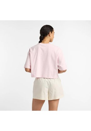Camisa Deportiva New Balance Debut Sculpture Rosa Para Mujer