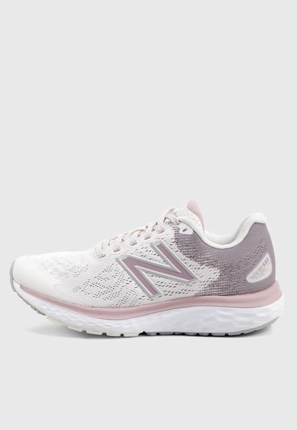 Tenis Running Marfil-Palo Rosa-Malva New Balance Fresh Foam 680 v7