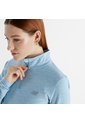 Buso New Balance Essentials Space Dye Quarter Zip Azul Mujer de New Balance