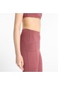 Leggings New Balance Originales Sleek Pocket Rise Rojo Mujer de New Balance