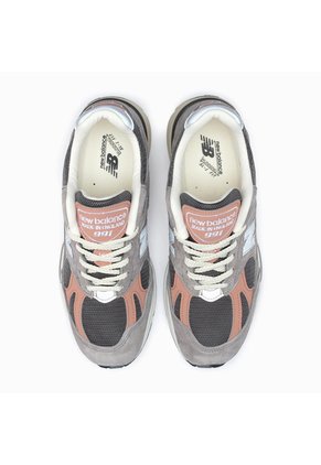 Tenis Deportivo New Balance Original 991 V2 Gris Para Hombre