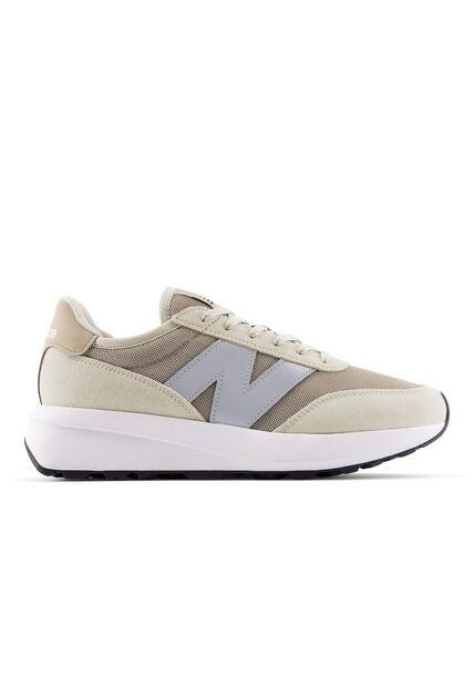Tenis New Balance 370 Mujer-Beige/Cafe