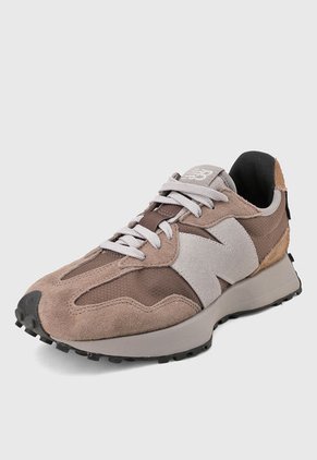 Tenis new balance 327 Marrón