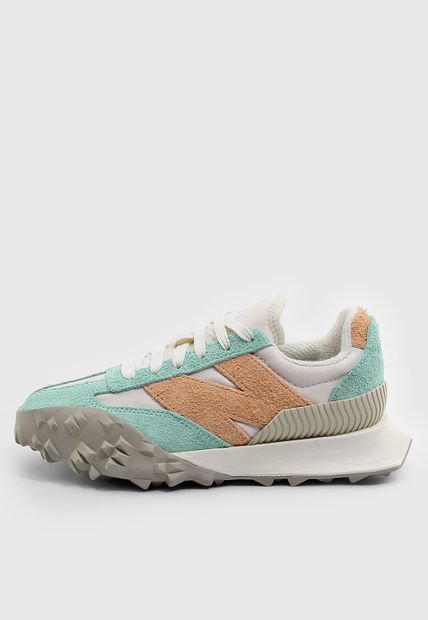Tenis Lifestyle Marfil-Verde-Salmón New Balance XC-72