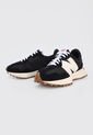 Tenis Lifestyle Negro-Marfil-Café New Balance 327 de New Balance
