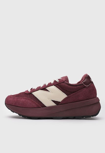 Tenis new balance 370 Vinotinto